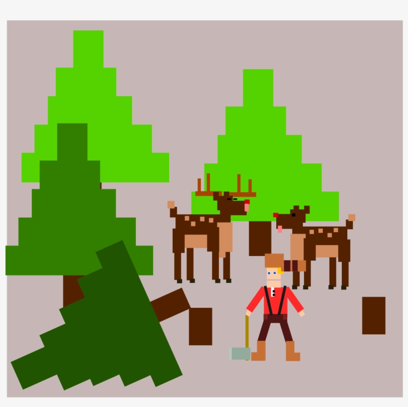 This Free Icons Png Design Of Lumberjack Sketch, transparent png