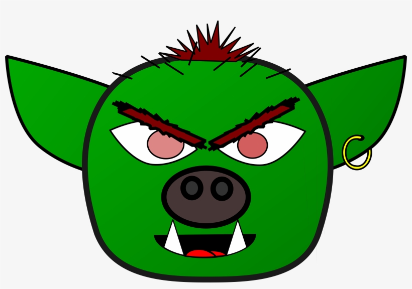 This Free Icons Png Design Of Orc Or Goblin Monster, transparent png