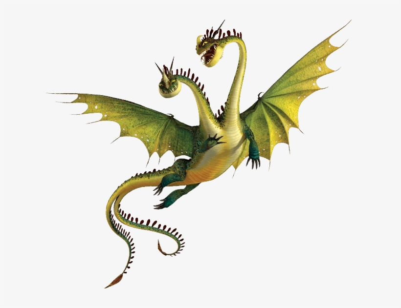Original Dragon From The Movie - Hideous Zippleback, transparent png