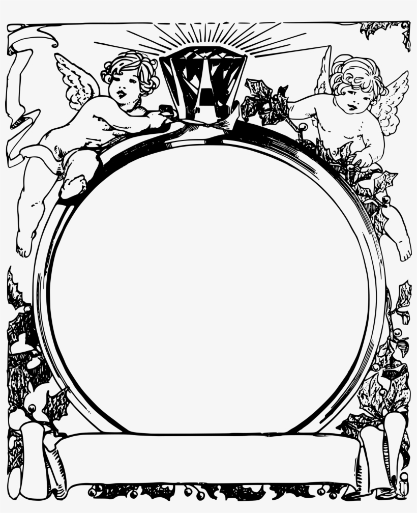 This Free Icons Png Design Of Cupid Ring Frame, transparent png