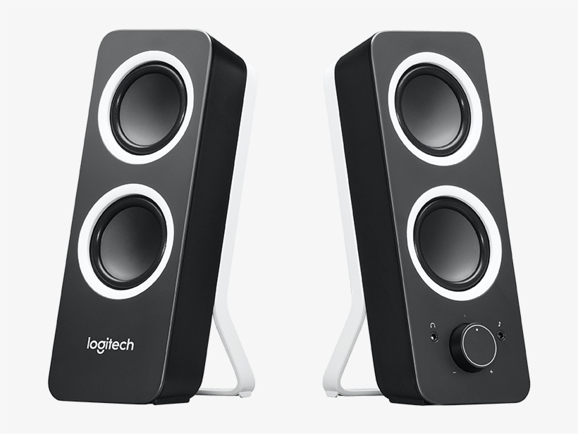 Computer Speakers Png Transparent Picture - Logitech Z200 2.0 Computer Speakers Midnight, transparent png