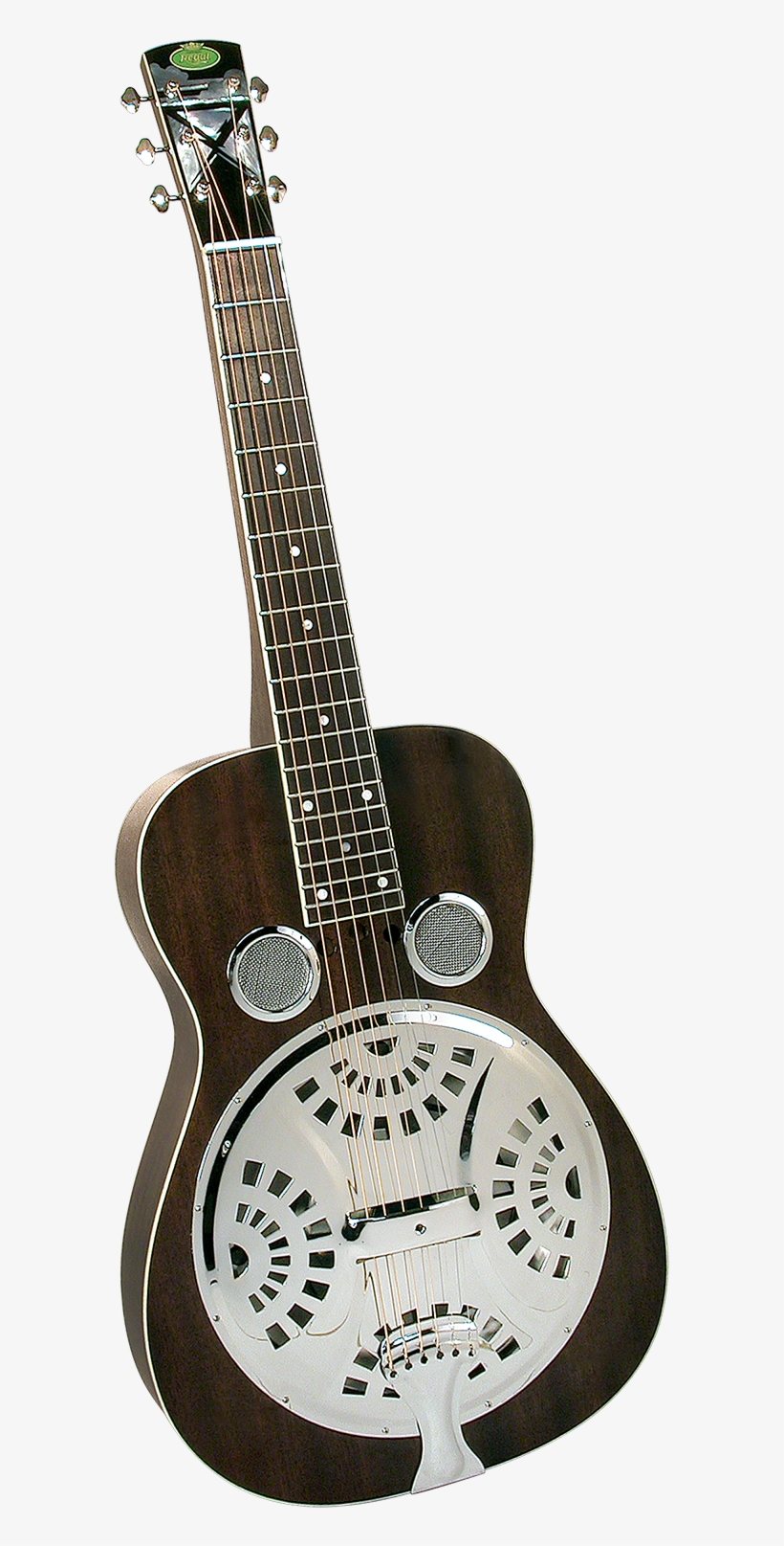 Regal Rd-52 Black Lightning - Regal Rd-52 Artist Series Squareneck Black Lightning, transparent png