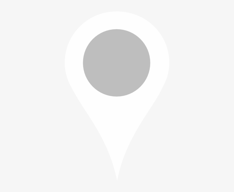 Download Transparent Location Pin White Png - Map Pin Icon White Png