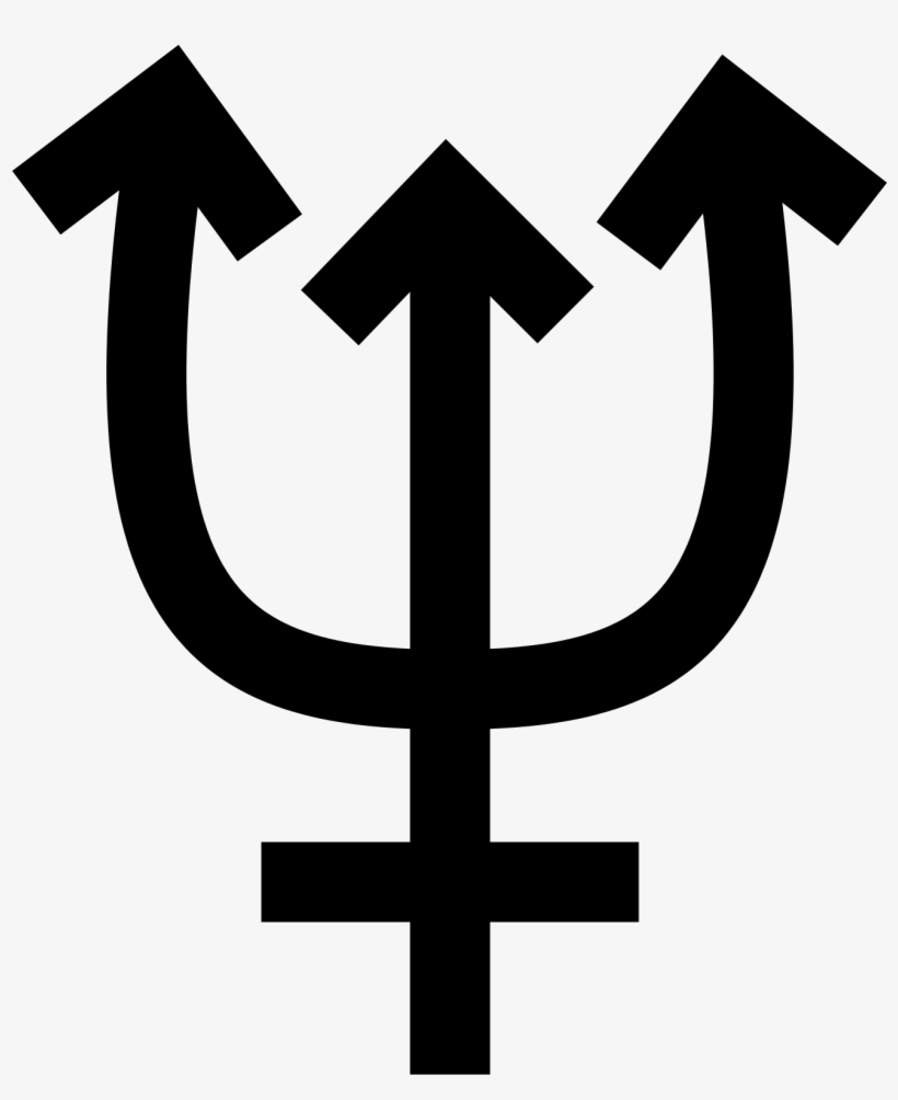 Open - Neptune Roman God Symbol, transparent png