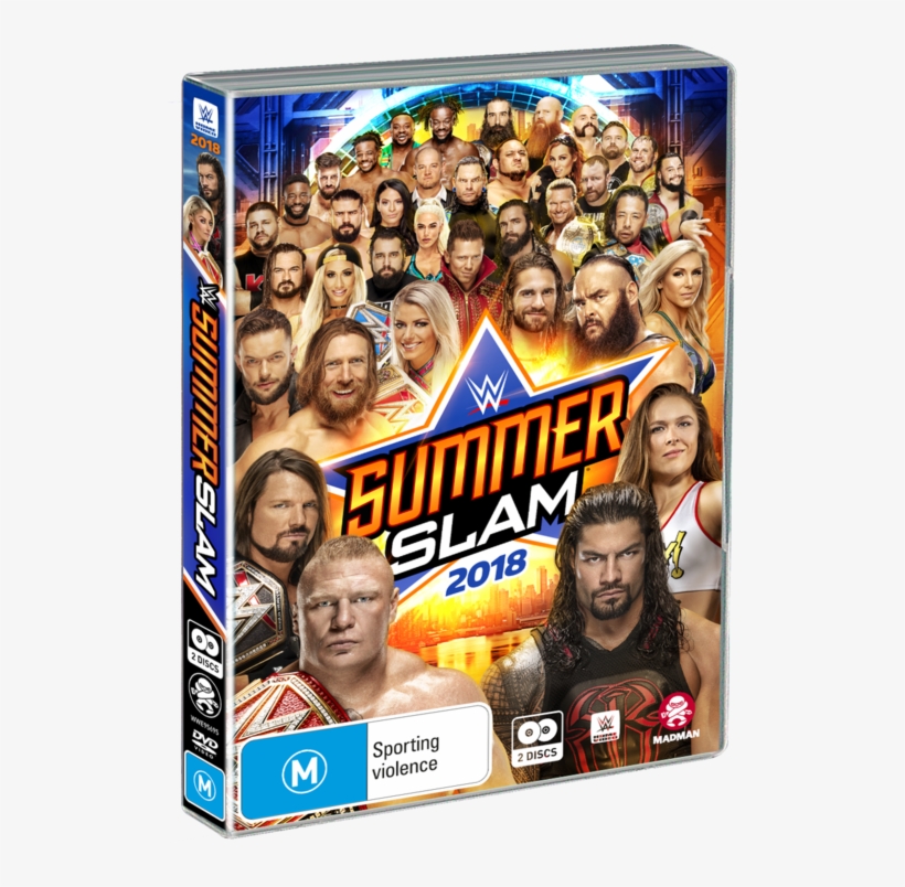 Summerslam - Wwe Summerslam 2018 Dvd, transparent png