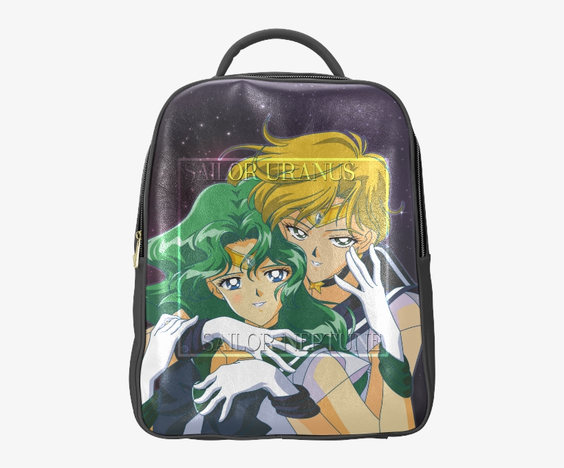 Sailor Uranus & Neptune Popular Backpack - Sailor Uranus, transparent png