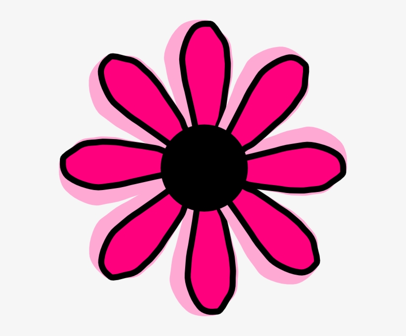 Pink Rose Clipart Pink Cartoon - Pink Flower Zazzle Heart Tote Bag, Women's, Deep Pink/lavender, transparent png