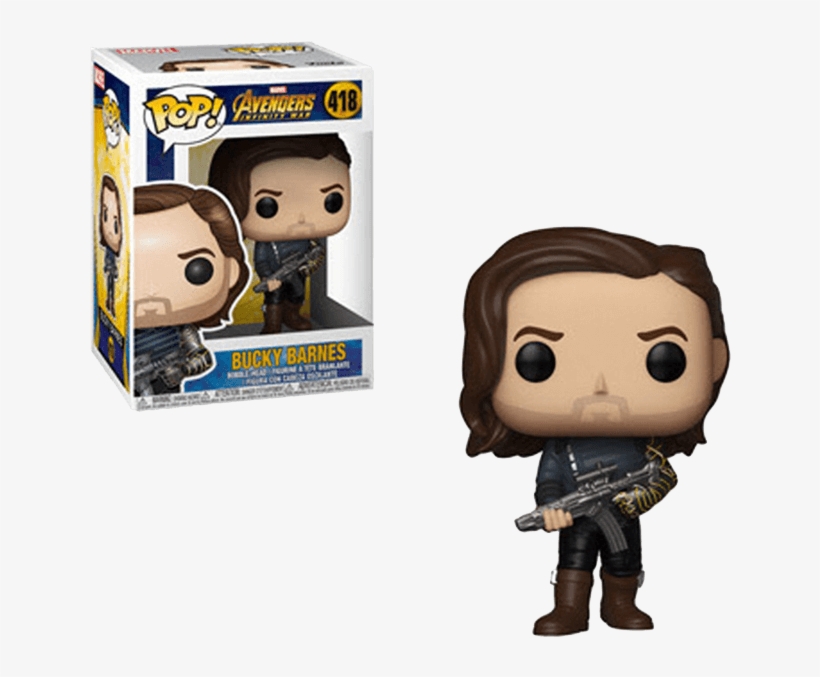 Infinity War S2 - Funko Pop Infinity War Bucky, transparent png