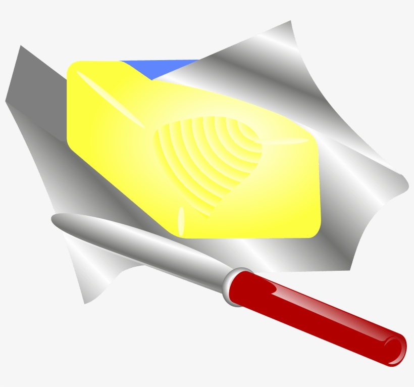 Free Clip Art Dairy - Bread Knife, transparent png