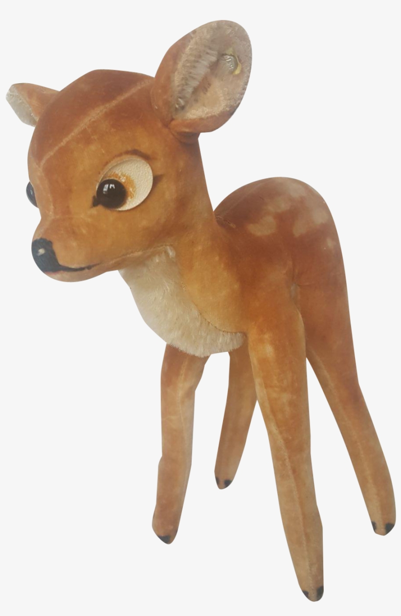 Vintage 1950's Steiff Teddy Bear Co - Bambi, transparent png