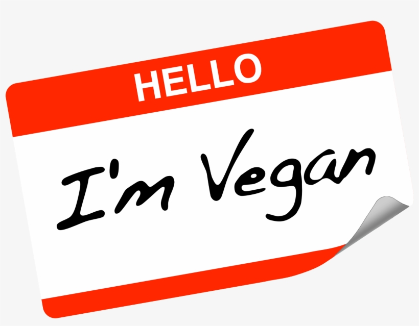 Hello I Am Vegan, transparent png