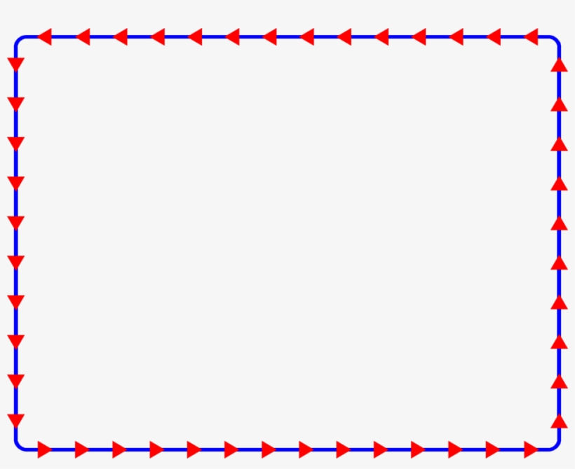 Border Blue - Circle, transparent png