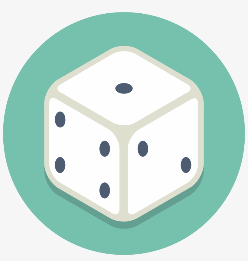 Open - Dice Png Circle, transparent png