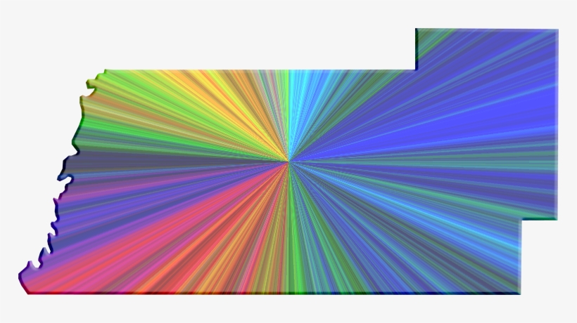 For Help With Png Maps, Or Deciding Which Format Of - Lila U. Blaue Linien Schatten Eines Spektrums Mauspad, transparent png
