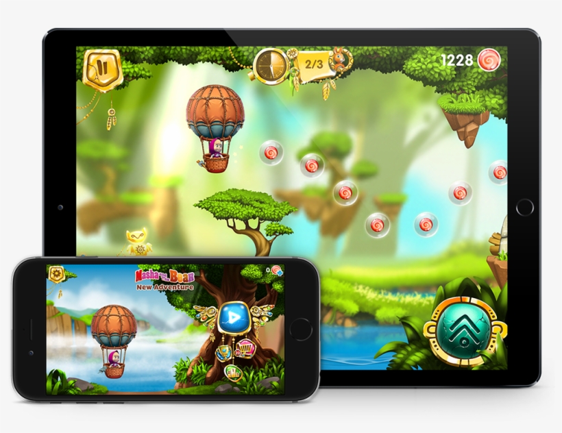 Https - //itunes - Apple - Com/app/masha Bear New Https - Tablet Computer, transparent png