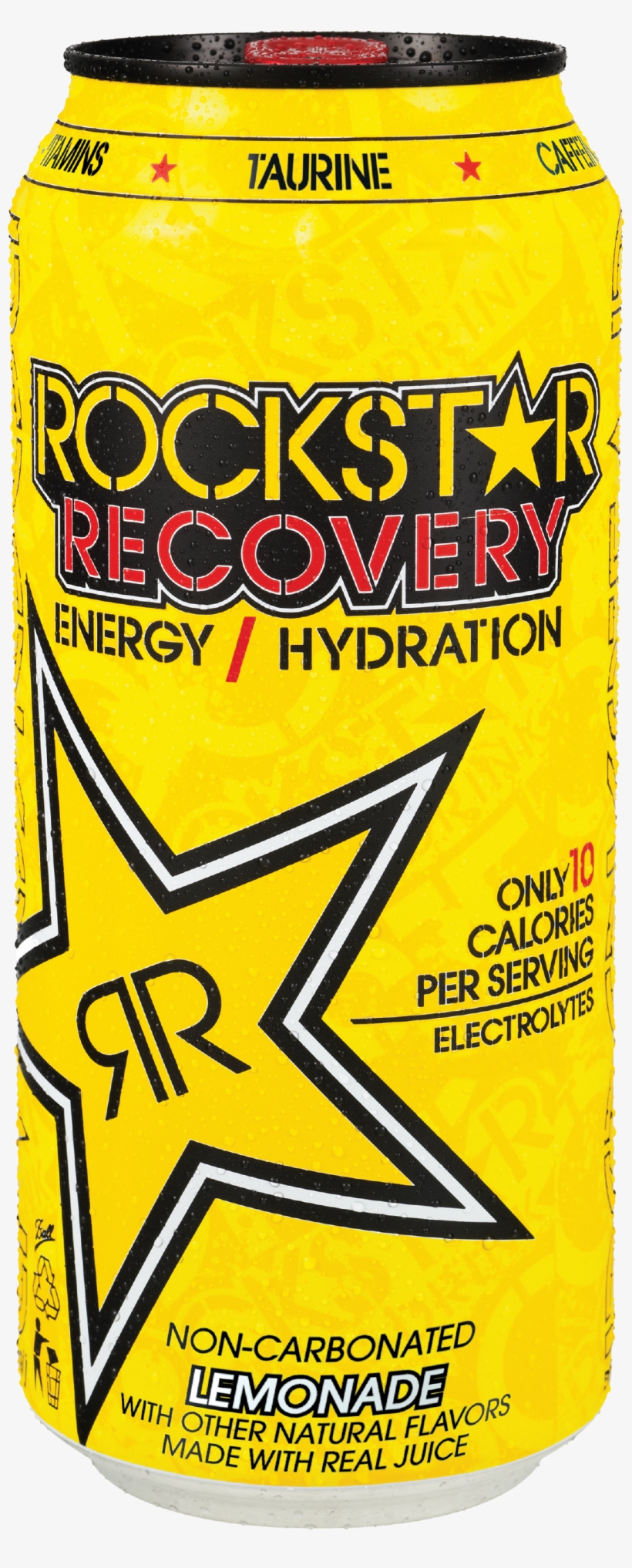Rockstar Recovery Lemonade, transparent png