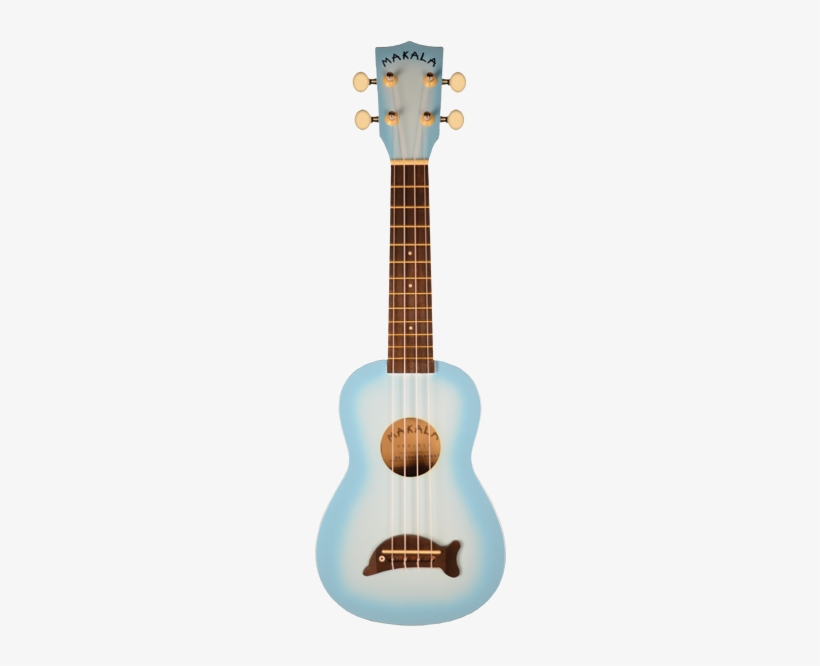 Makala Soprano Ukulele - Kala Makala Dolphin Soprano Ukulele, Light Blue, transparent png