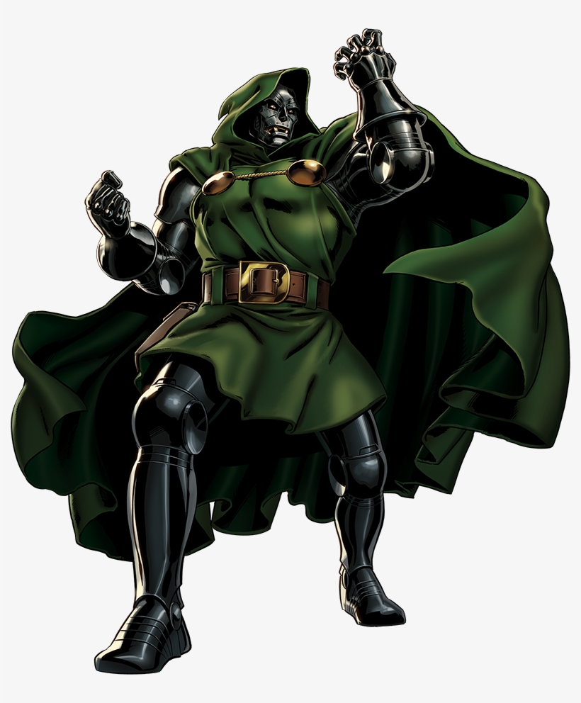 Png Black And White Stock Doctor Doom Villains Wiki - Doctor Doom, transparent png