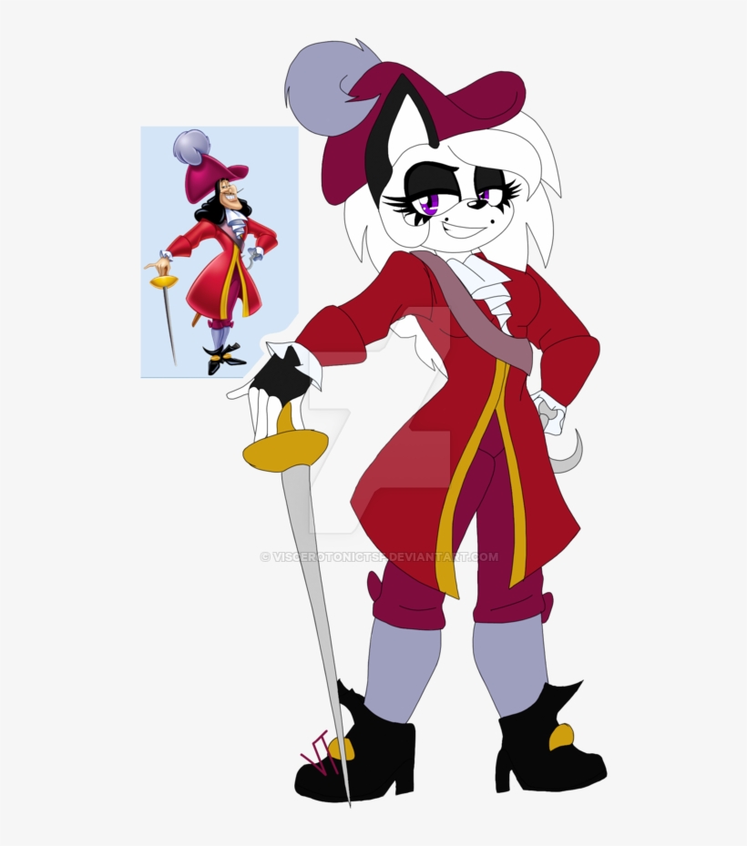 Hook Clipart Villain - Cartoons Captain Hook Disney, transparent png