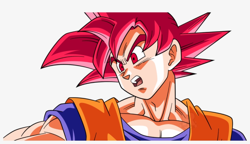 Goku God, transparent png