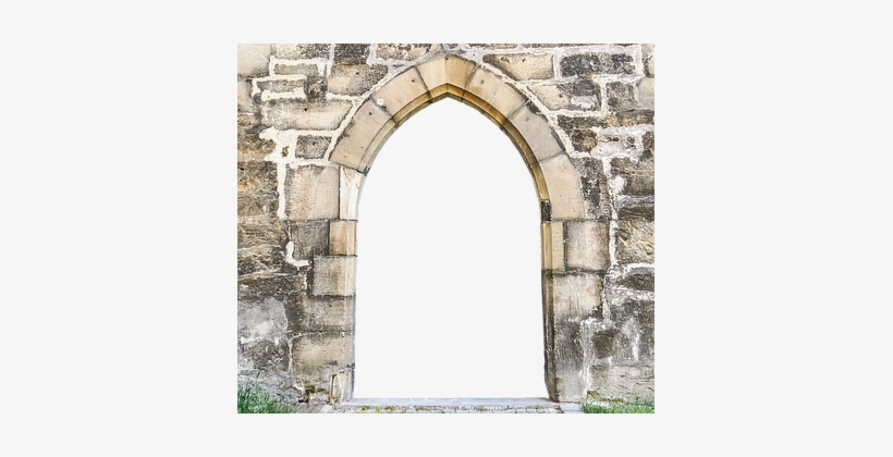 Stone Wall, Old, Archway, Fortress, Wall - Arcos De Piedra Png, transparent png
