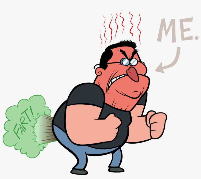 Dadfart0002 - Cartoon, transparent png