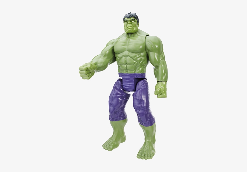 The Avengers Titan Hero Figure Hulk, , Large - Hasbro Figura 30cm Hulk, transparent png