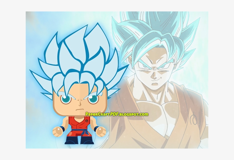 Download Free Paper Craft Pdf Templates Online Free - Goku Dragon Ball Z, transparent png