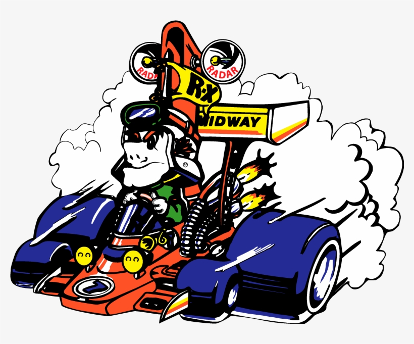 Rally X Car - Rally X Arcade Art, transparent png