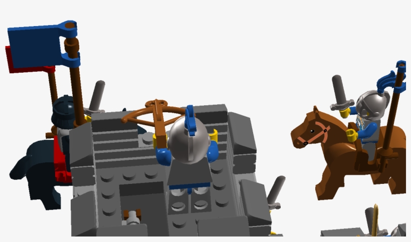 Connectable Castle Wall - Cartoon, transparent png