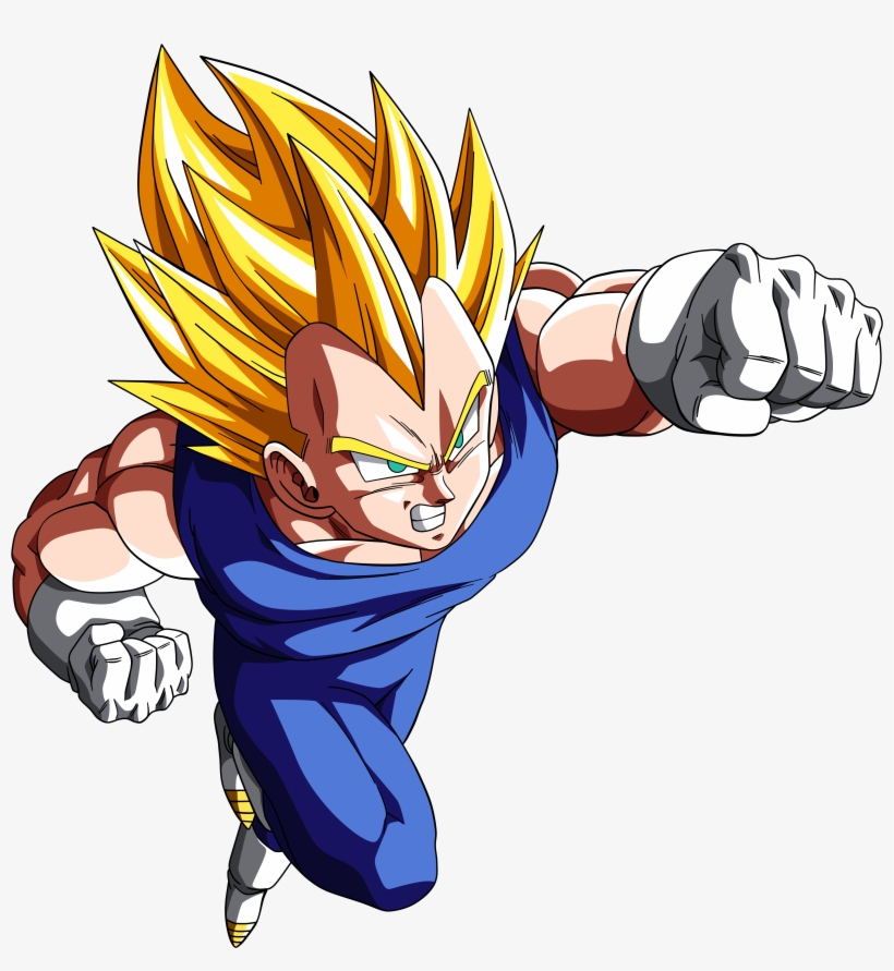 Represented By Nickzambuto - Super Saiyan Vegeta, transparent png