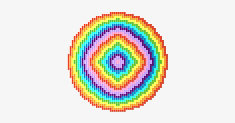 Rainbow Circle - Wall Decal, transparent png