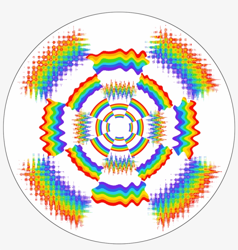 Rainbow Circle - Circle, transparent png