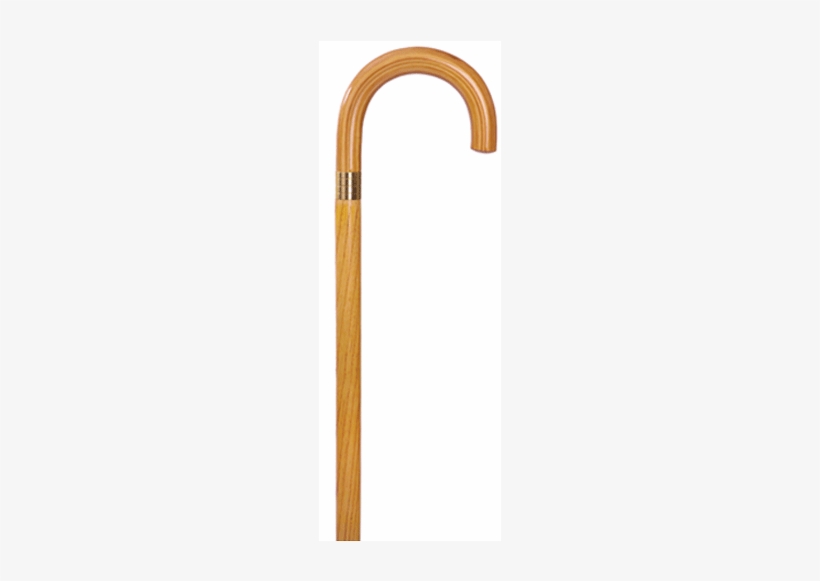 Canes Natural Colored Wooden - Wooden Walking Stick Png, transparent png