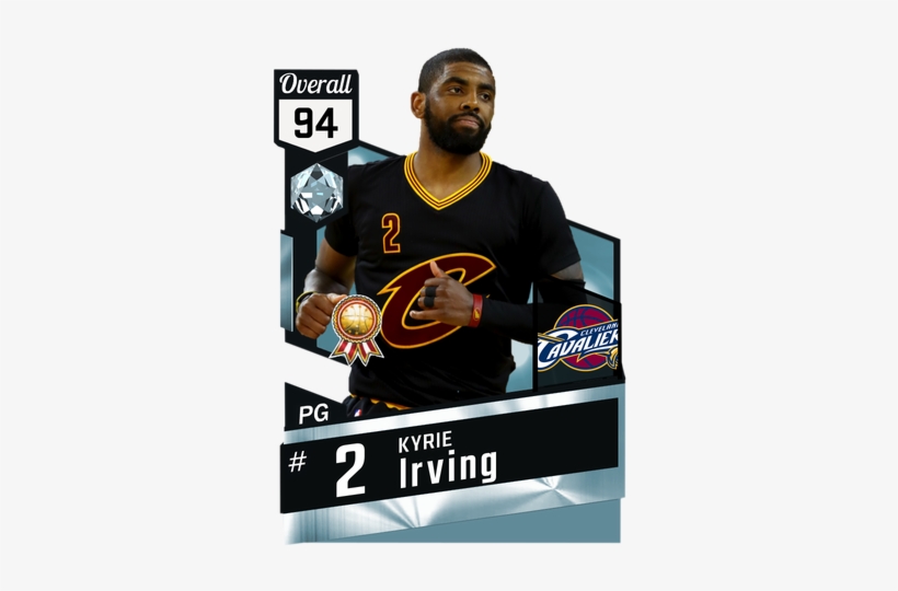 Kyrie Irving - Nba 2k17 Gilbert Arenas Card, transparent png
