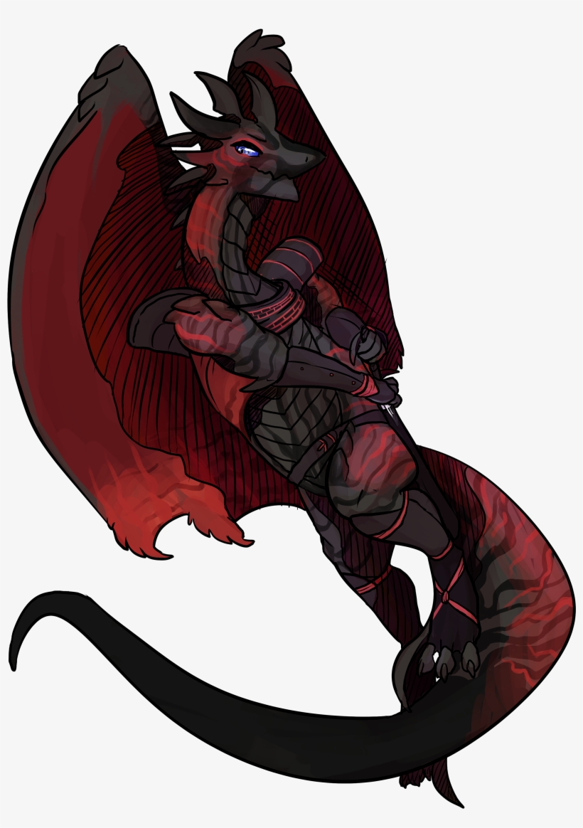 Anime Dragon - Red Dragon Anime Png, transparent png