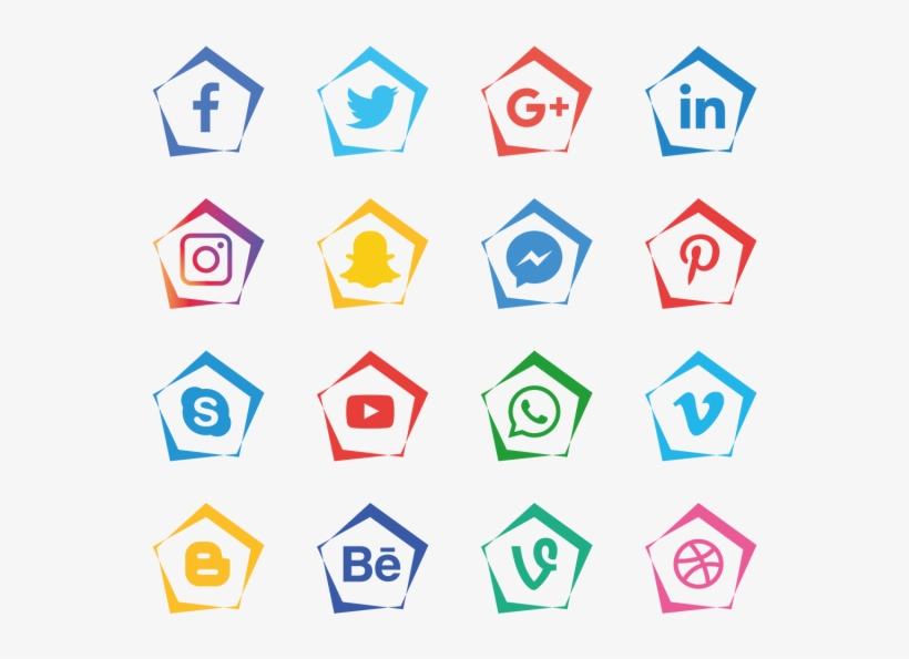 Social Media Icons Set - Whatsapp, transparent png