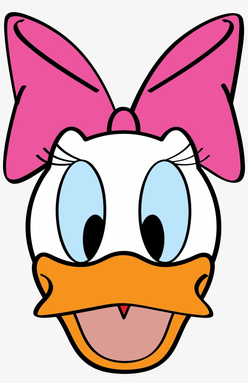 Daisy Duck Face Clipart 1083x1617 PNG Download PNGkit