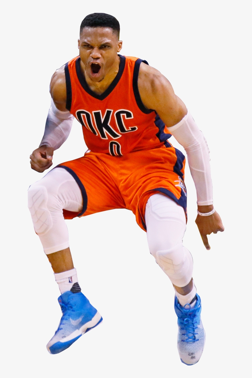 Created With Raphaël - Russell Westbrook No Background, transparent png