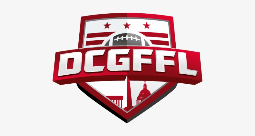 Dc Gay Flag Football Logo - Flag Football League Logo, transparent png