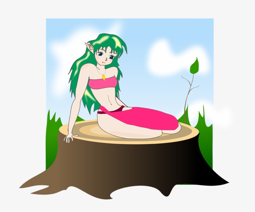Elf Girl - Elf Ls Ultra Cotton, transparent png