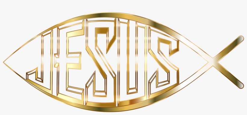 Ichthys Christianity Computer Icons Christian Cross - Jesus Fish No Background, transparent png