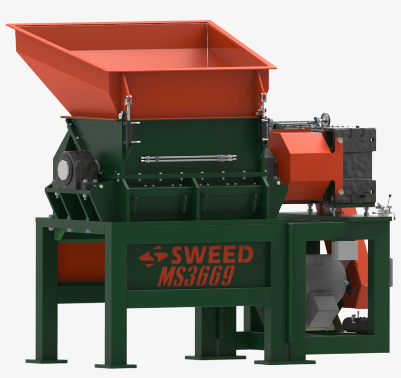 Sweed Bulk Feed Wire Shredder - Wire, transparent png