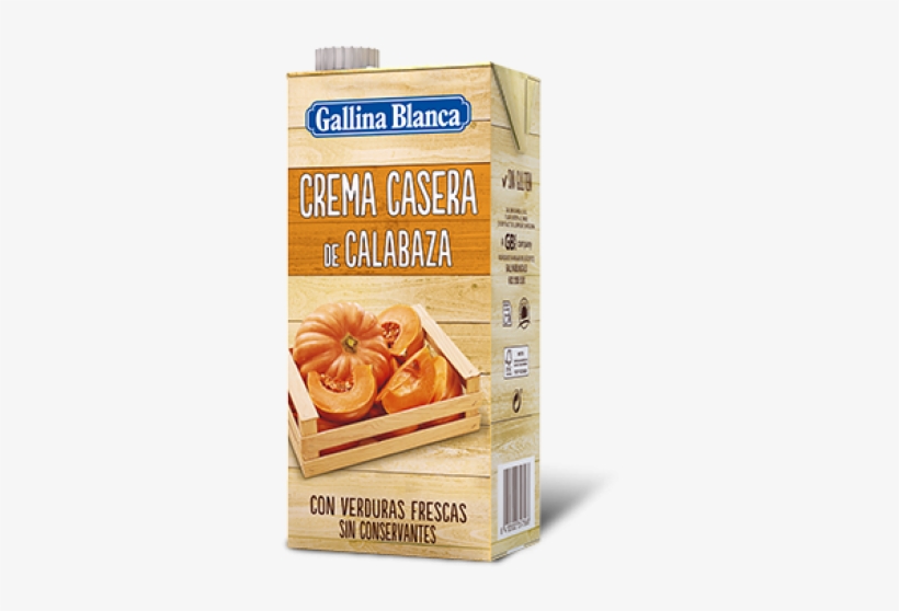 Crema Casera De Calabaza - Crema Calabaza Gallina Blanca, transparent png