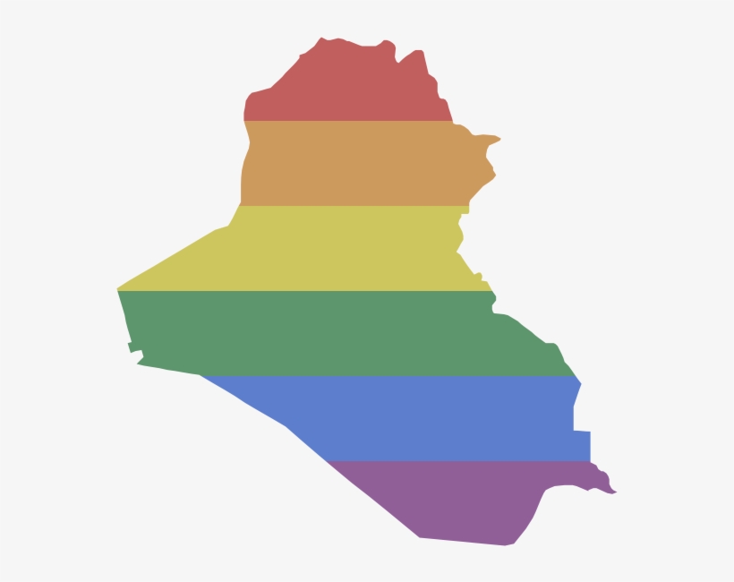 Lgbt Iraq - Iraq Map, transparent png