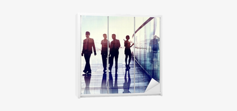 Silhouettes Of Business People Walking In The Office - International And Comparative Employment Relations:, transparent png