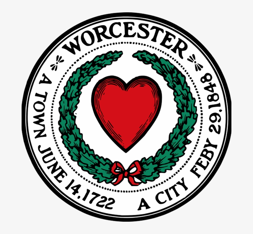 Seal Of Worcester, Massachusettssvg Wikimedia Commons - City Of Worcester Seal, transparent png