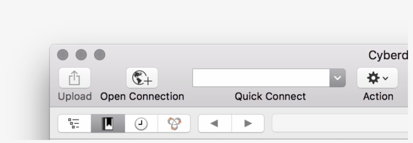 Toolbar Upload - Cyberduck, transparent png