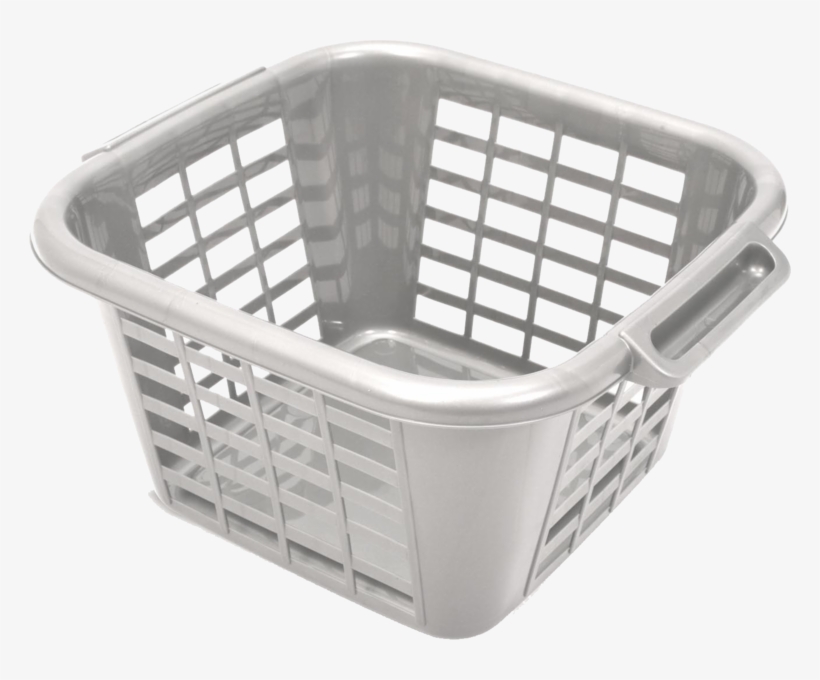 Share This Image - Addis Square Laundry Basket Metallic, transparent png