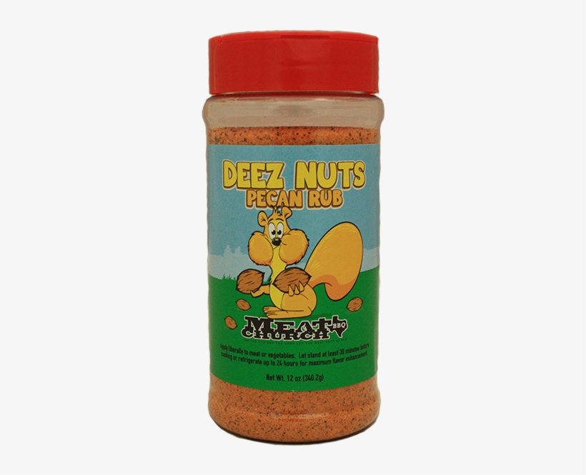 Meat Church Deez Nuts Pecan Rub 12 Oz - Meat Church Deez Nuts, transparent png